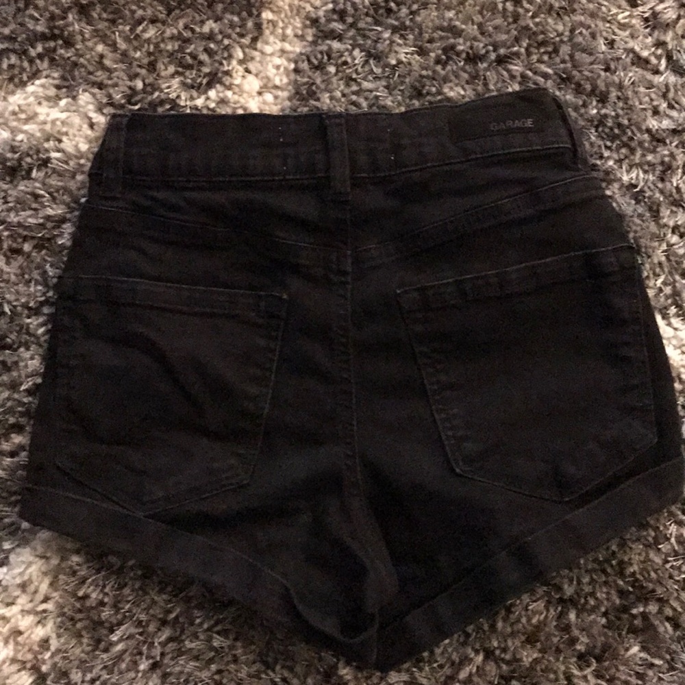 Black Garage shorts - Picture 2 of 4